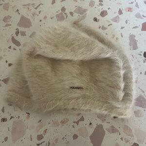 Kangol Cream Fur Hat